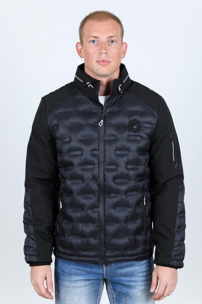 Packed Thermal Alined White Design Jacket