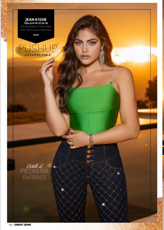 KABUKY JEANS PUSH UP & FAJA