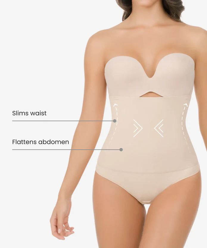 Strapless Ultra Compression Body Shaper