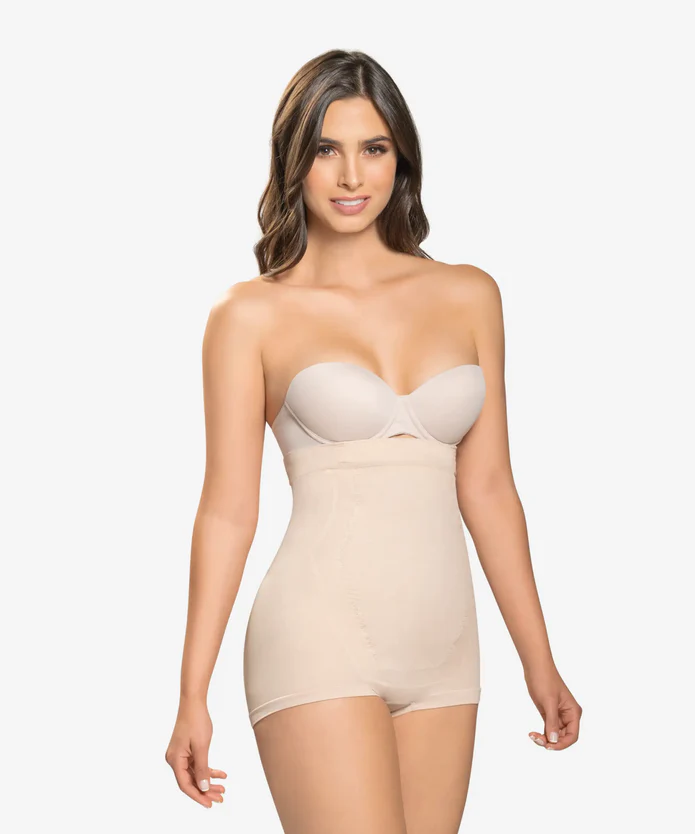 Seamless Under Bust Body Shaper in Boy-Short