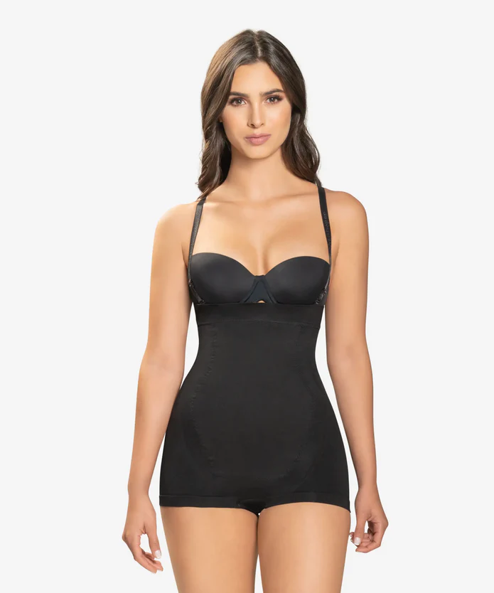 Seamless Under Bust Body Shaper in Boy-Short