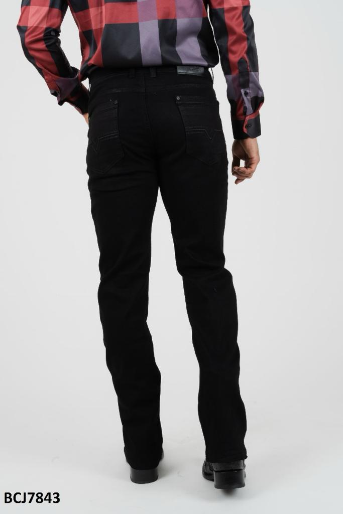 Boot Cut Jean With Cowboy Design Back Pocket