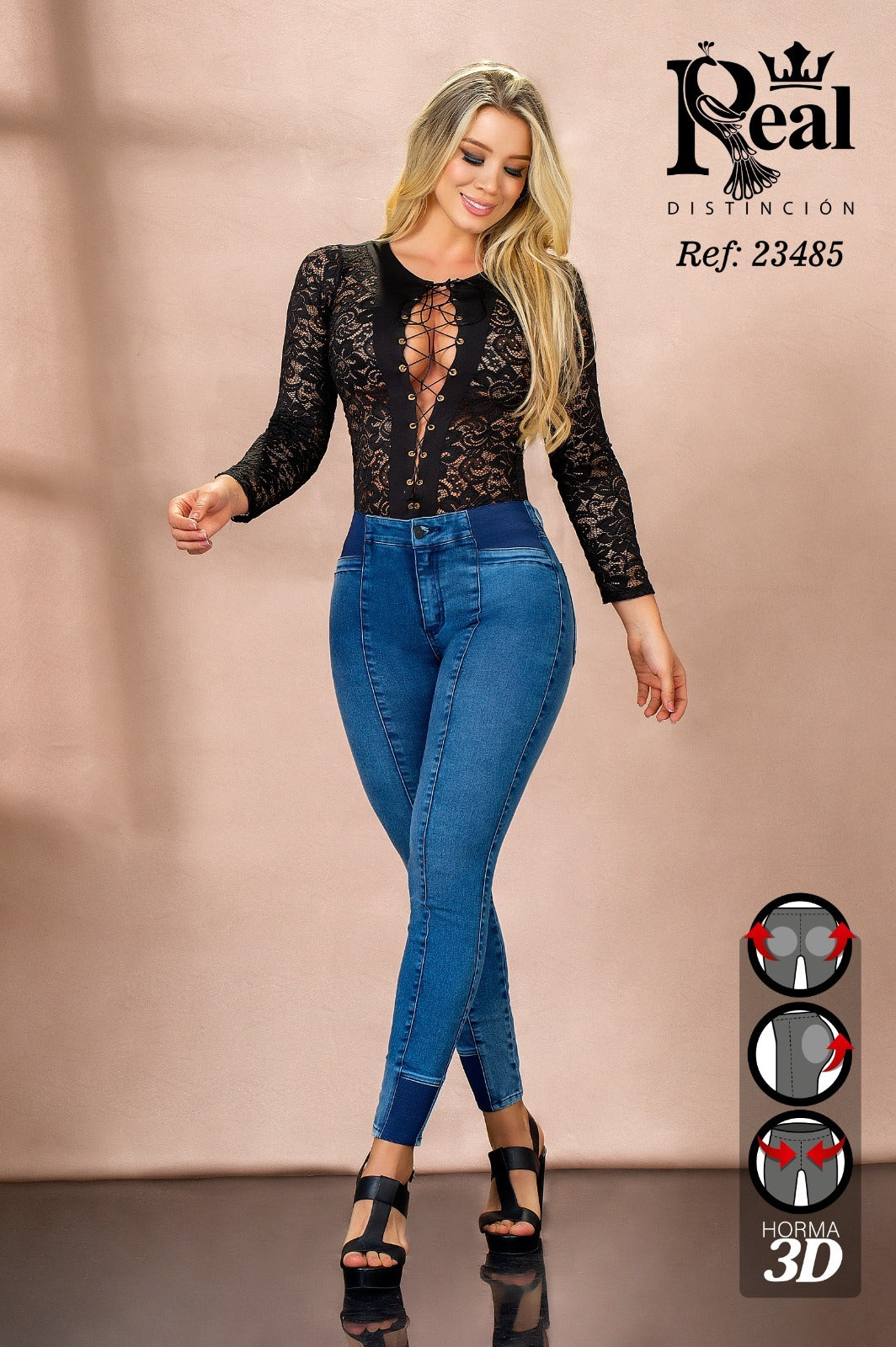 REAL JEANS CON REALCE – MODACOLOMBIANAUSA