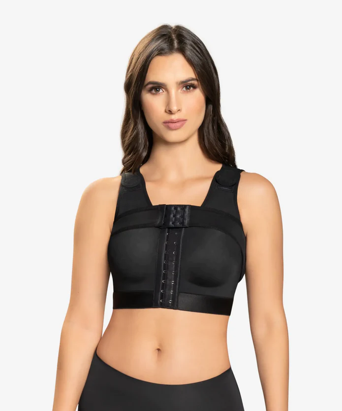 Adjustable Surgical Bra With Removable Band