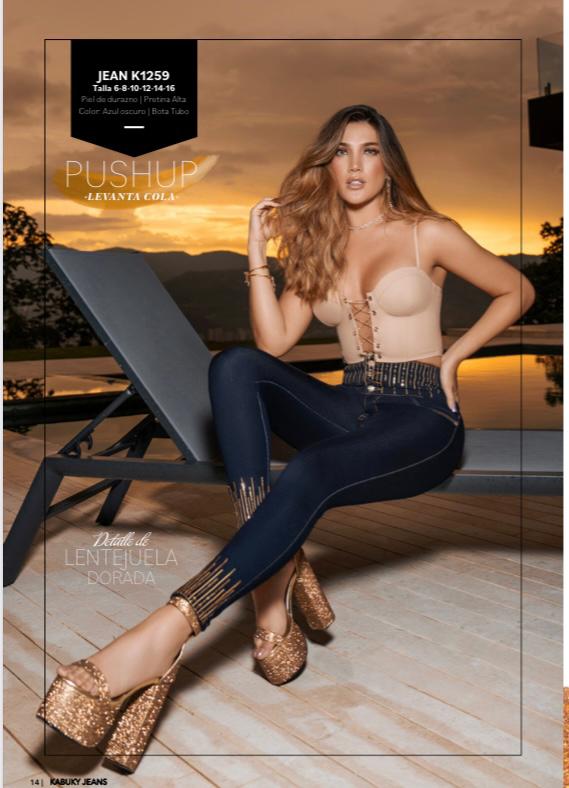 KABUKY JEANS PUSH UP & FAJA
