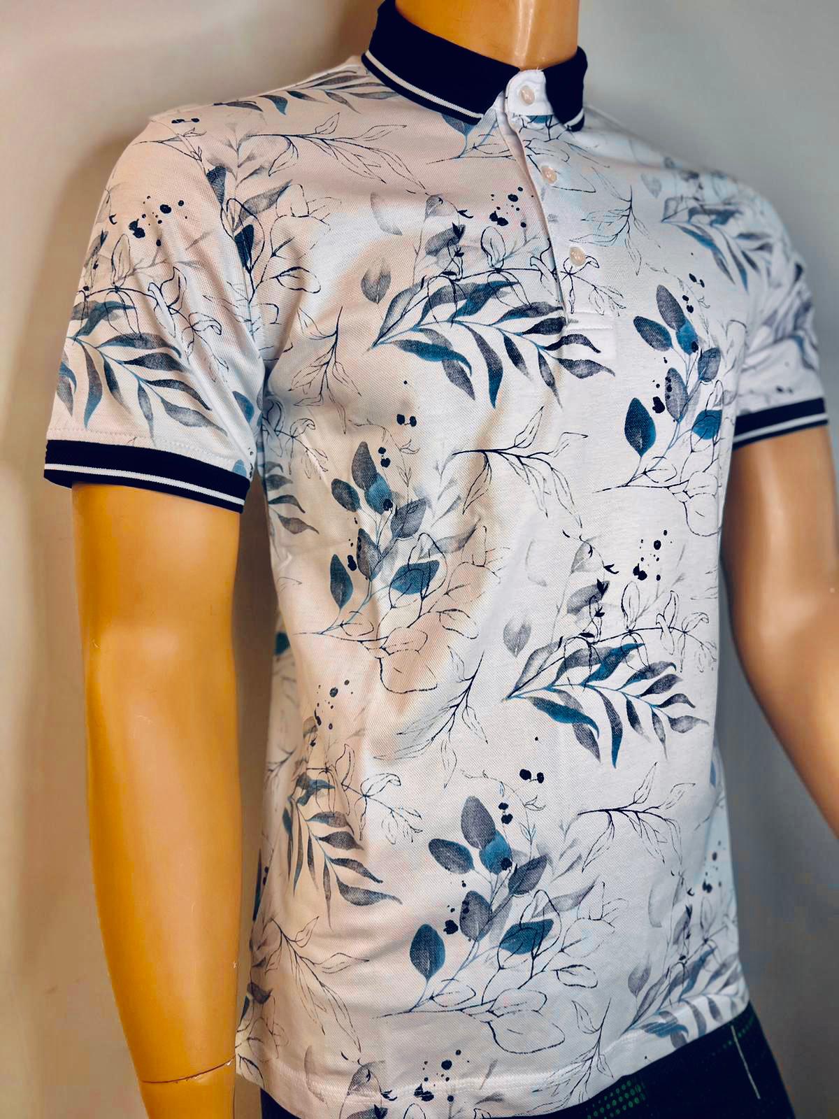Fresh Cold Print Polo Shirt