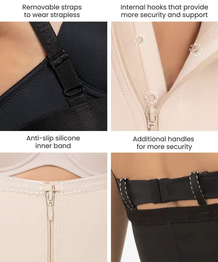 Slimming Strapless Thermal Body Shaper