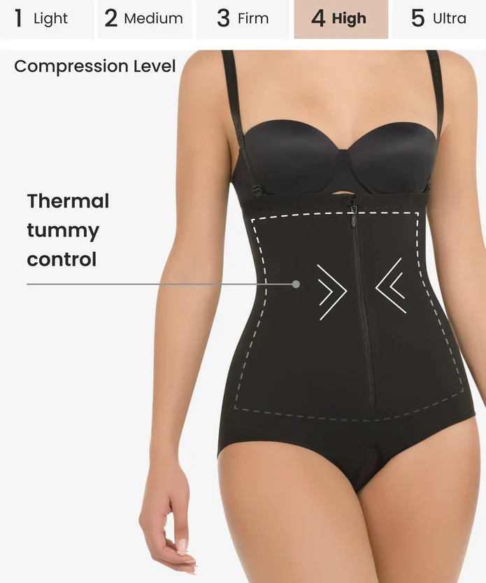 Slimming Strapless Thermal Body Shaper