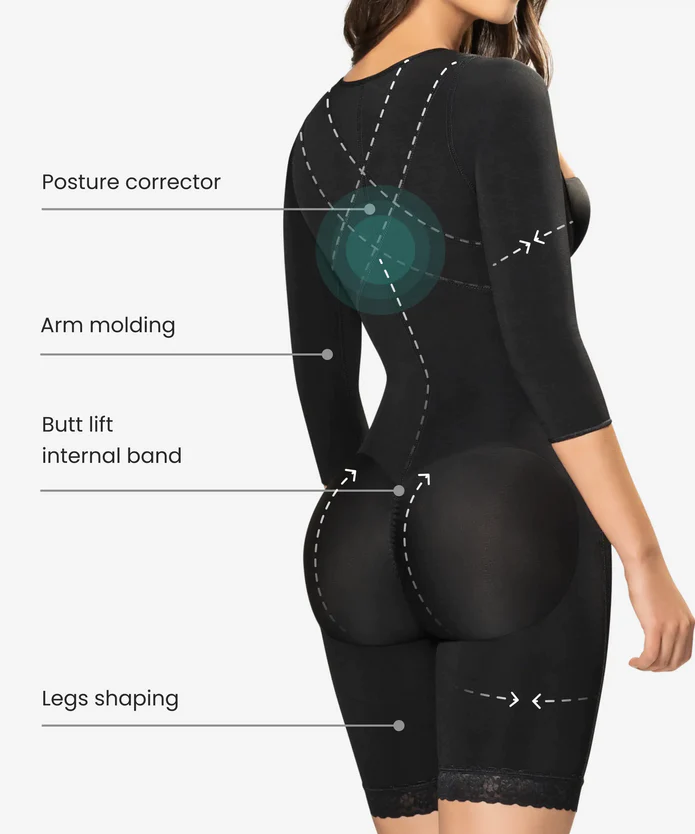 Arm Shaping Gradual Compression Bodysuit