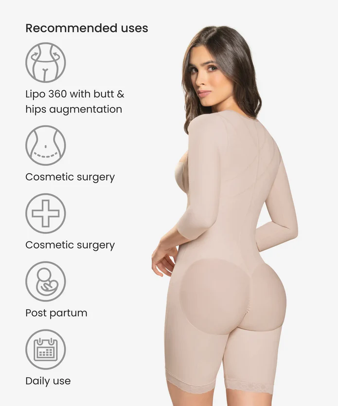 Arm Shaping Gradual Compression Bodysuit