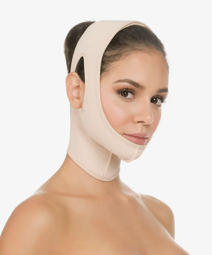 Post Surgery Compression Face Wrap