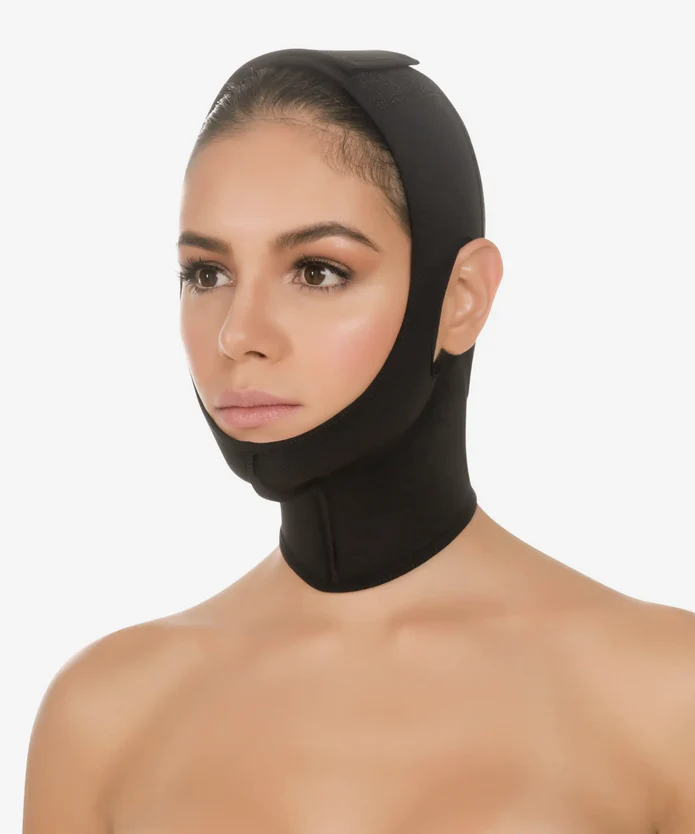 Post Surgery Compression Face Wrap