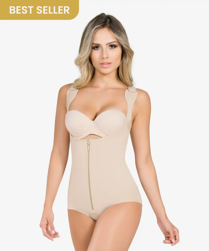 Thermal Body Shaper With Wide Straps