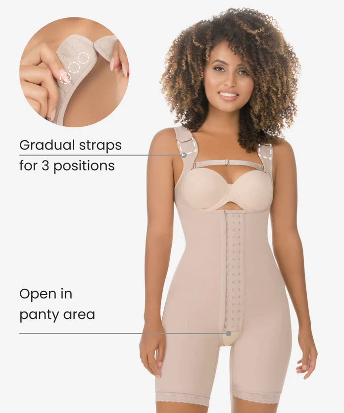 High Control Mid-Thigh Bodysuit
