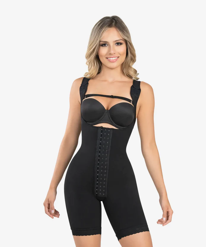 High Control Mid-Thigh Bodysuit