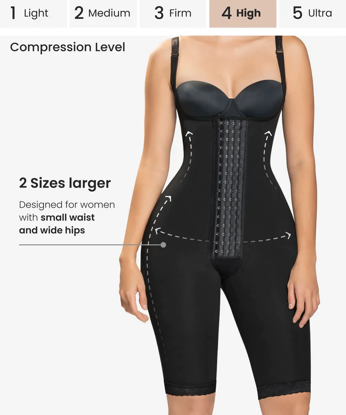 Gradual Compression Curvy Body Shaper