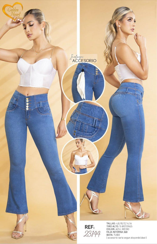 Xanthe's Colombian Jeans Levantacola