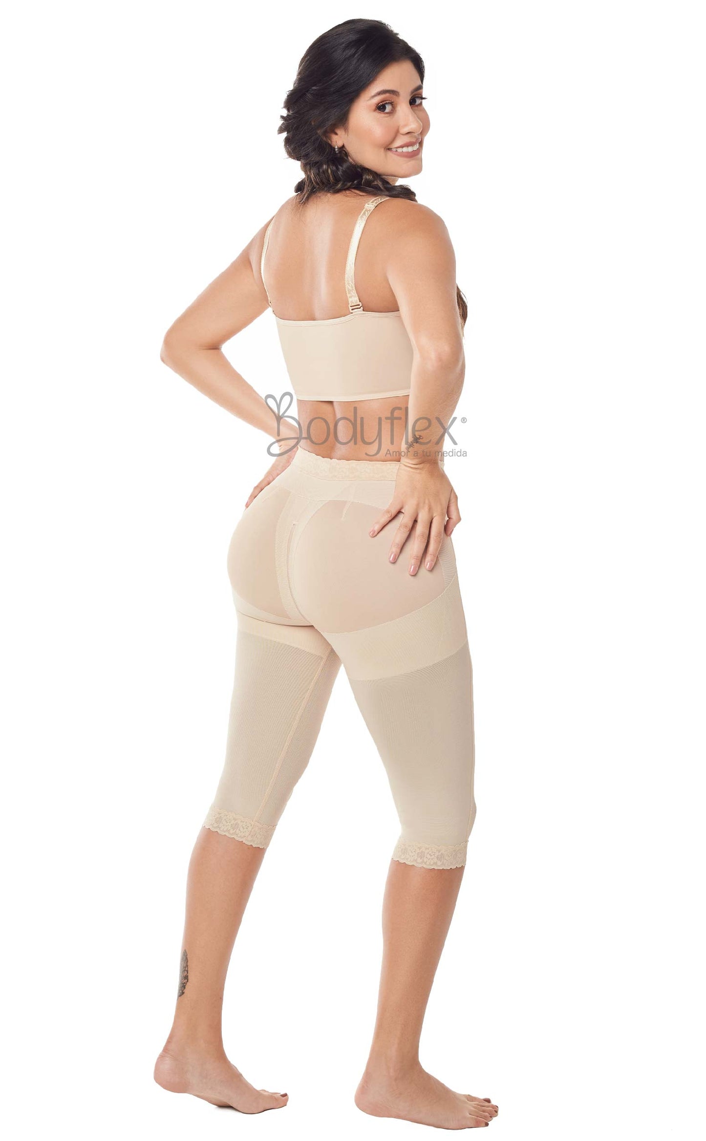 Butt-Lifting Short Knee Length with Hooks