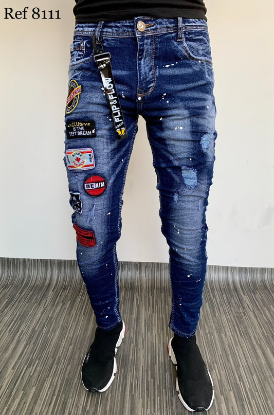 Colombian Jeans Cold Prints