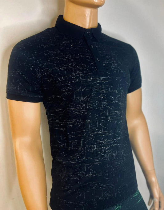 Sinister Print Polo Shirt