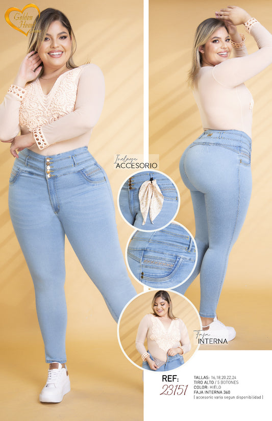Mirage Chic Colombian Jeans Levantacola