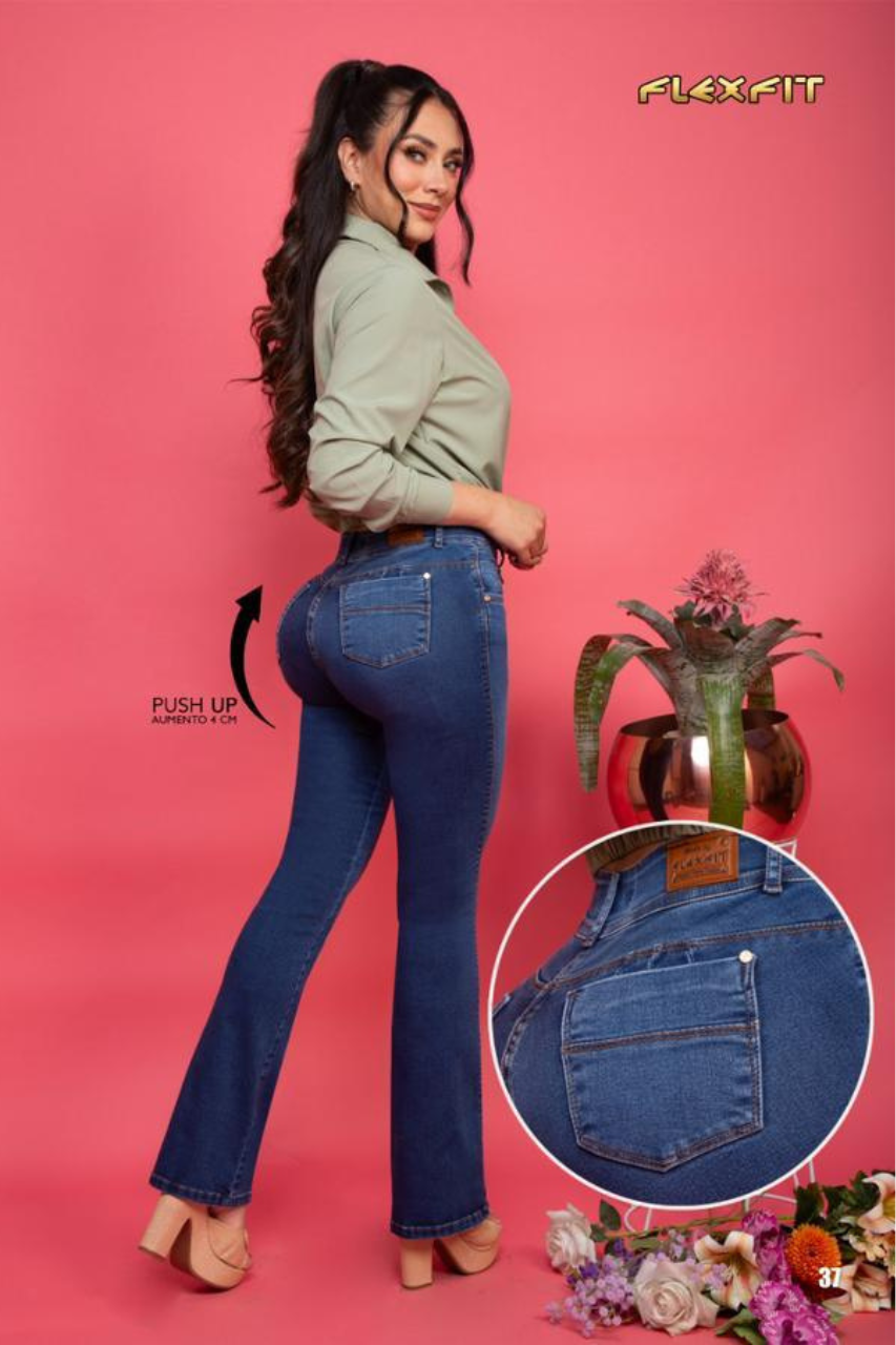 FLEXFIT CANADA BOOT CUT, BUTT-LIFING COLOMBIAN JEANS