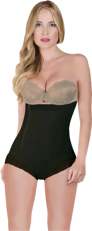 Panty Strapless Side Zipper Faja