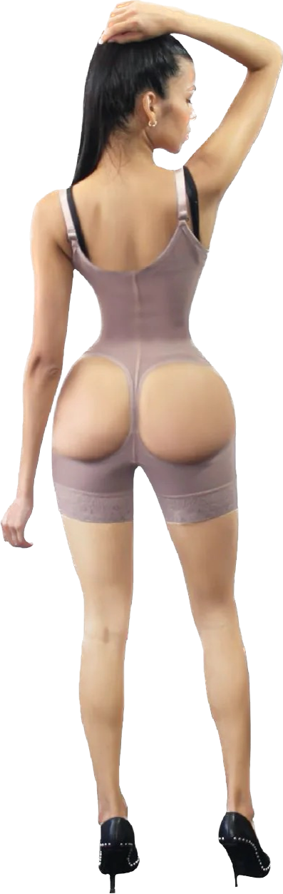 Mid-Thighs Ultra Butt Lifter with Open Buttocks