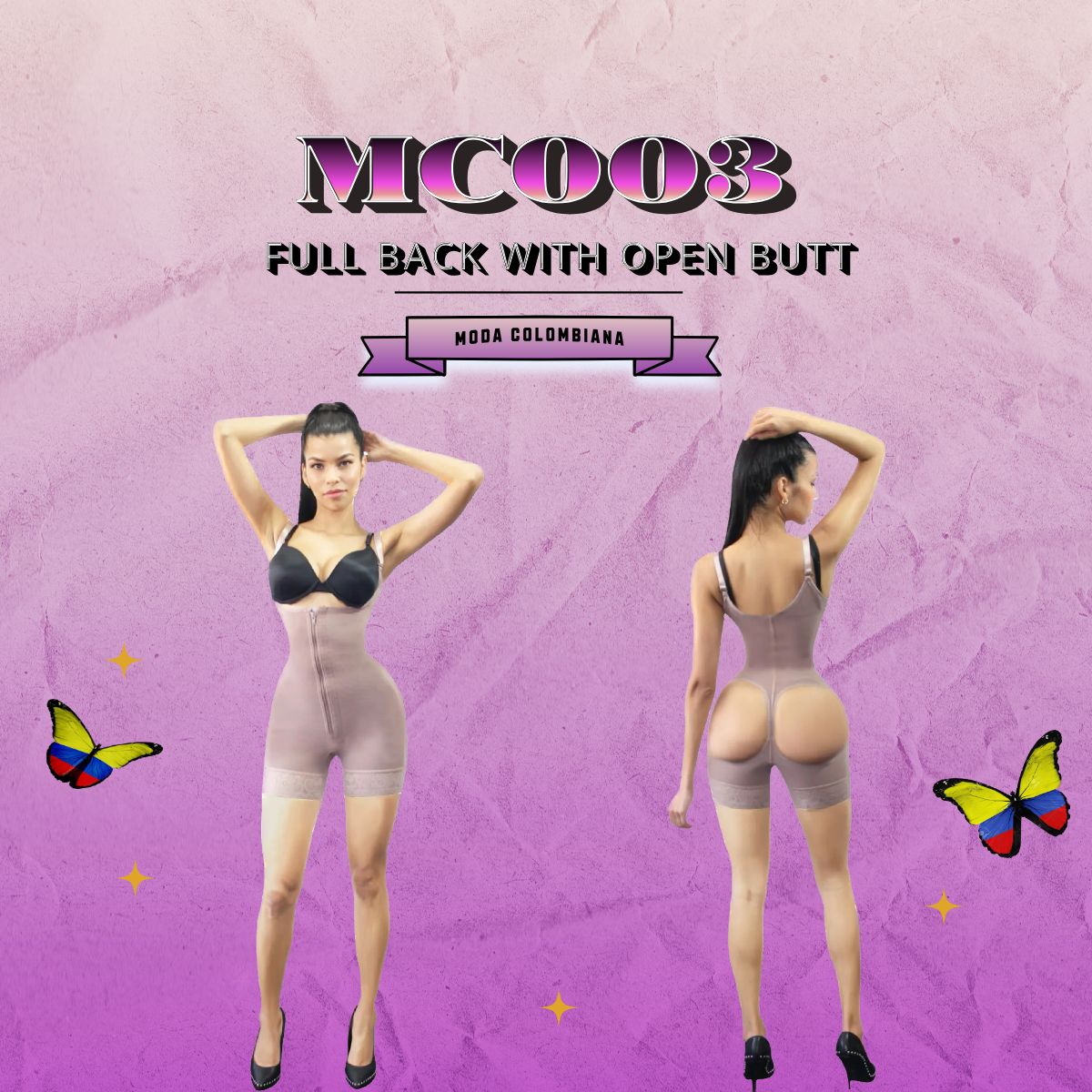 Ultra Butt Lifter Faja with Open Buttocks