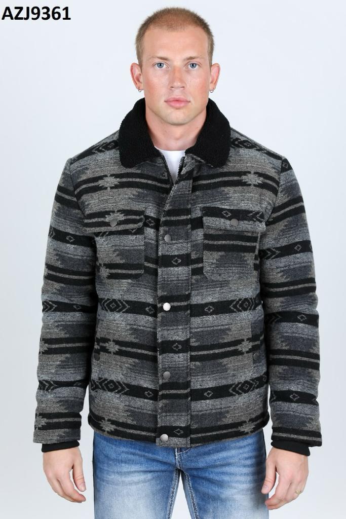 Native Indian type Print Thermal Coat