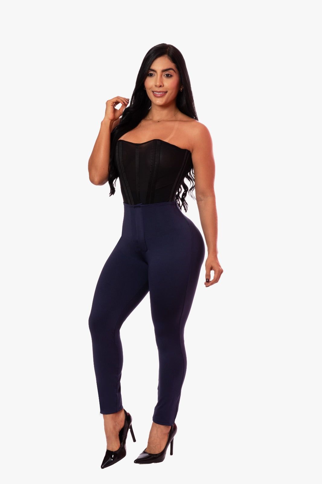 BodyLicios Skinny Shaping Leggings with Built-In Shapewear