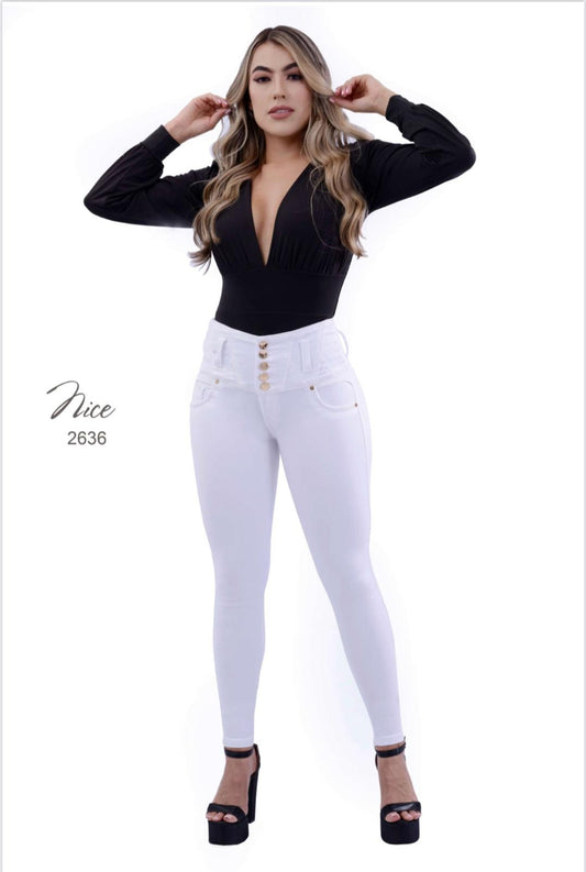 Saskia's Colombian Jeans Levantacola