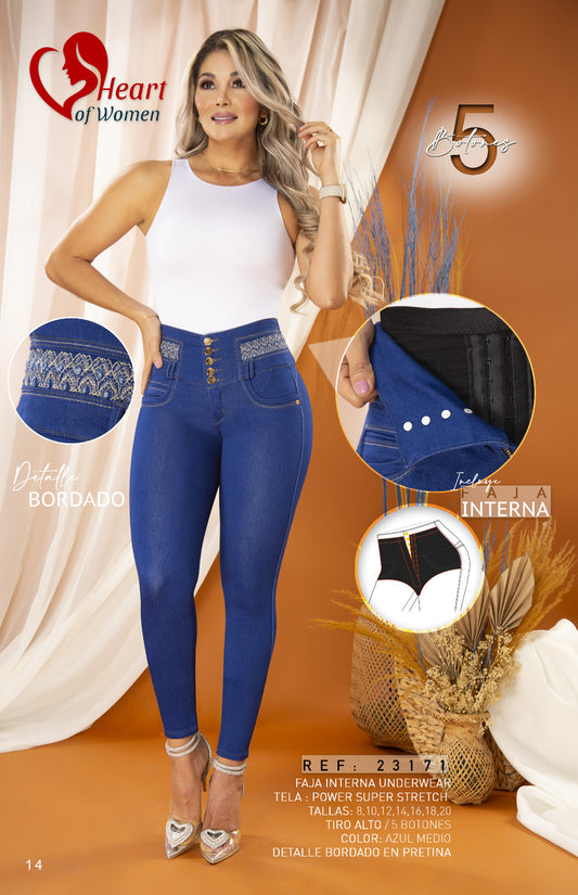 Odyssey's Colombian Jeans Levantacola
