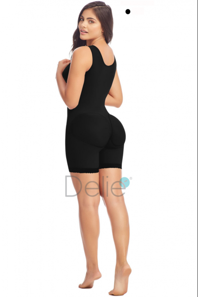 Fajas Delie High Compression Girdle Mid Thigh With Bra Fajate Ref 09215