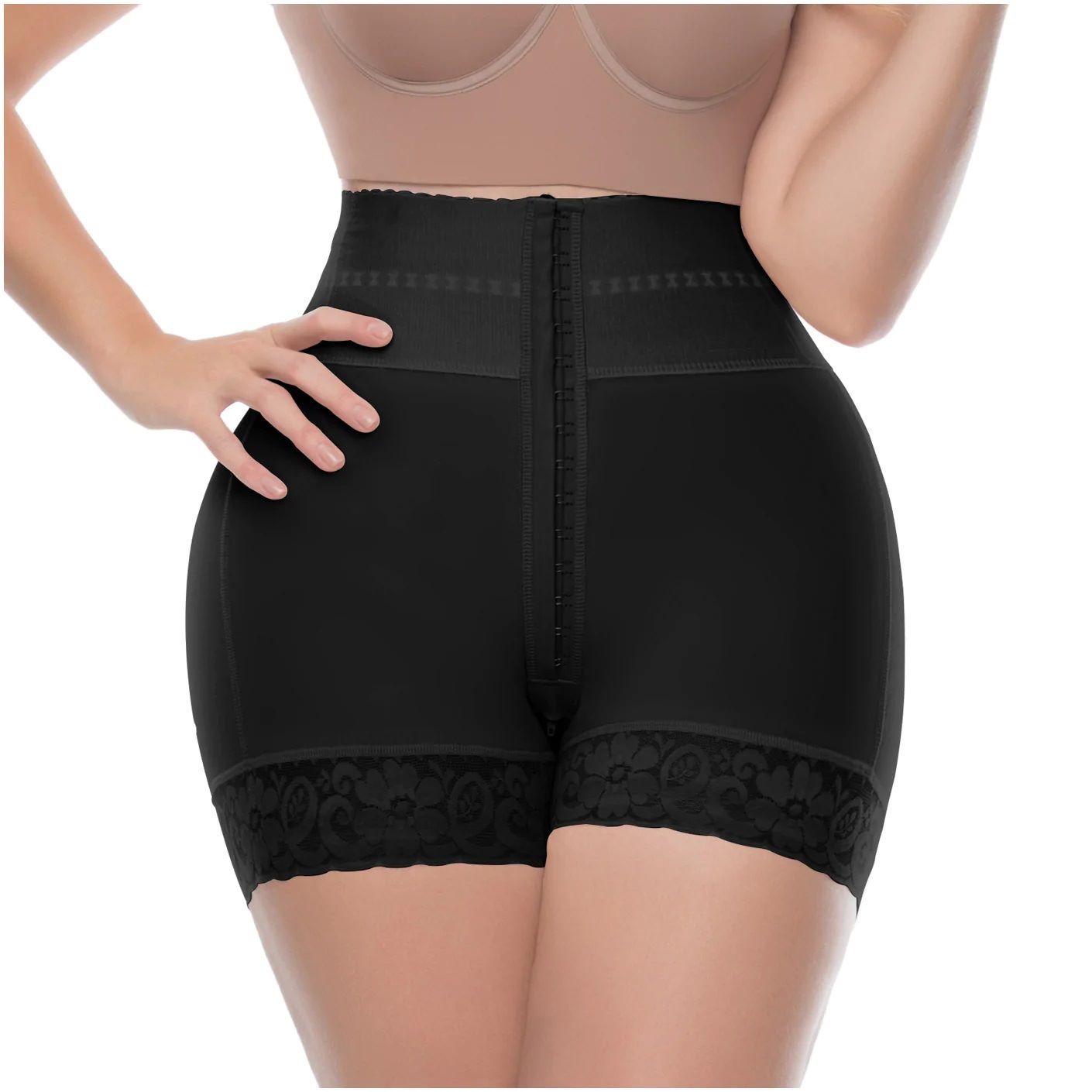Fajas Uplady Butt Lifter Tummy Control High Waisted Mid Thigh Ref 6198
