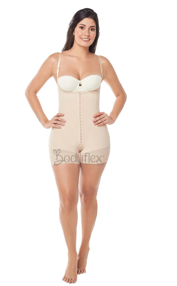 Body Flex Mid-Thighs Frontal Hooks Faja Ref 004