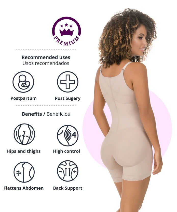Braless Compression Bodysuit