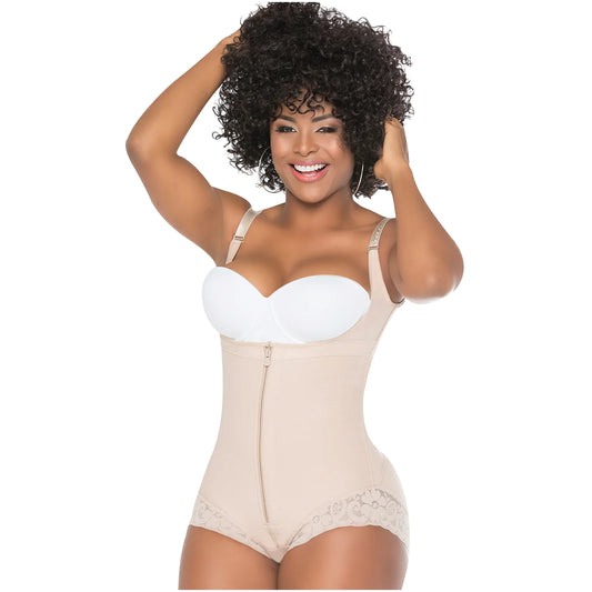 Fajas Salome Butt Lifter Tummy Control Shapewear Boy-Short 0413