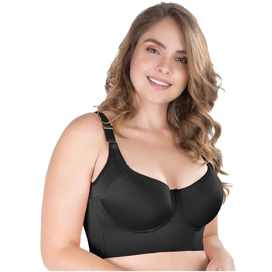 Extra Firm Control Full Cup Bra with Side Support