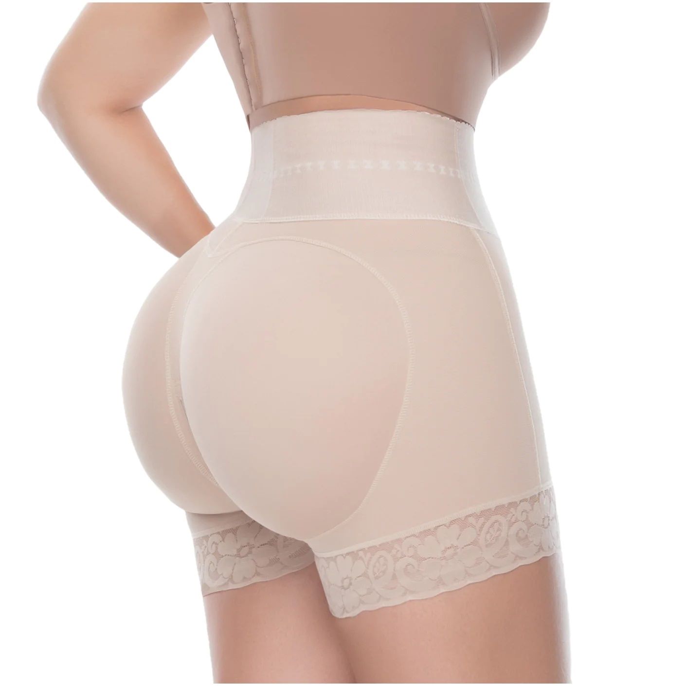 Fajas Uplady Butt Lifter Tummy Control High Waisted Mid Thigh Ref 6198