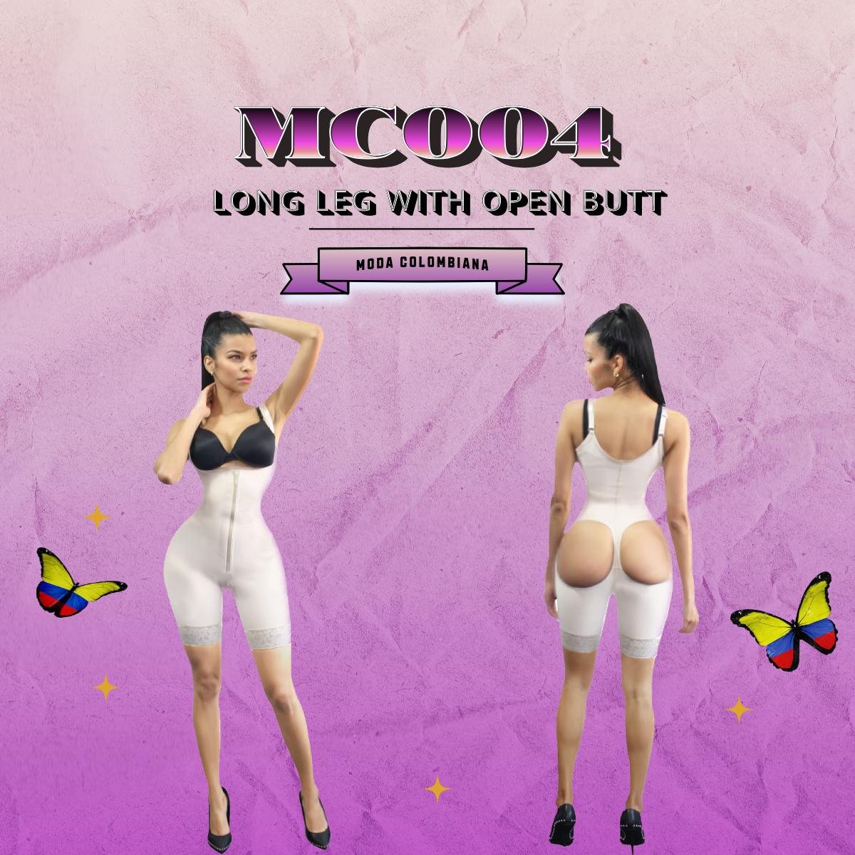 Moda Colombiana - MC004 Long leg Full Back with Open butt