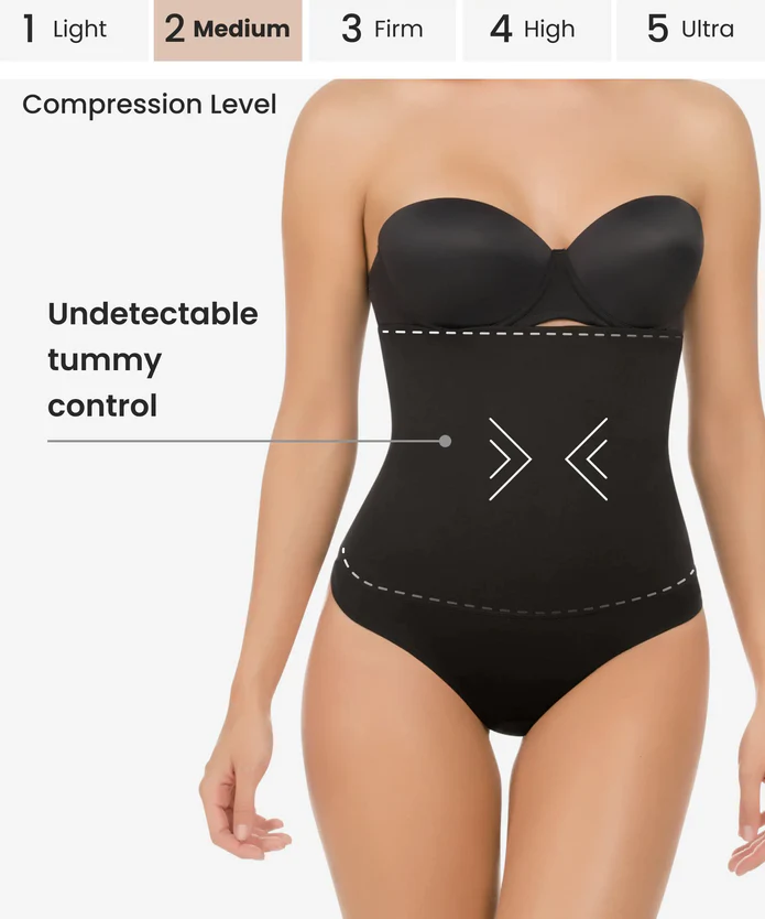 Strapless Ultra Compression Body Shaper