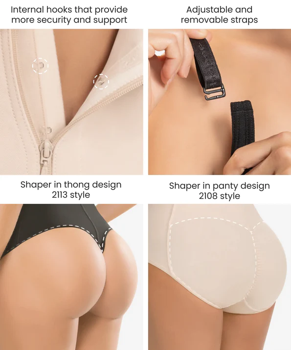 Slimming Body Shaper with Back Support