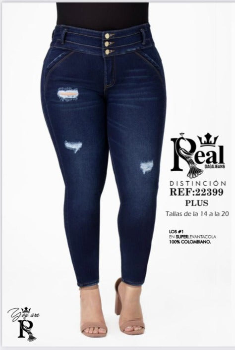 REAL JEANS CON REALCE