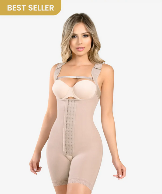 High Control Mid-Thigh Bodysuit