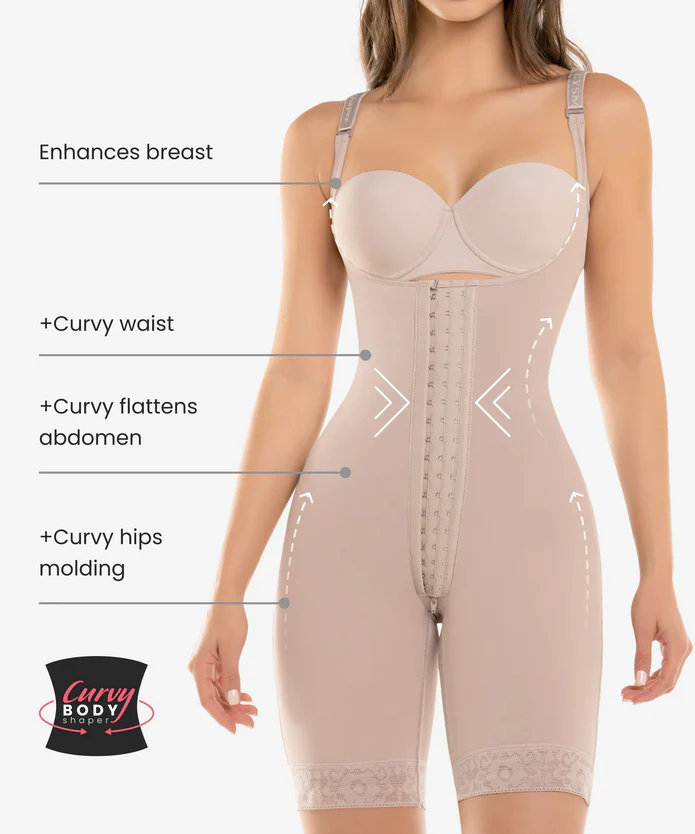 Hook Closure Bodysuit with Zip Crotch