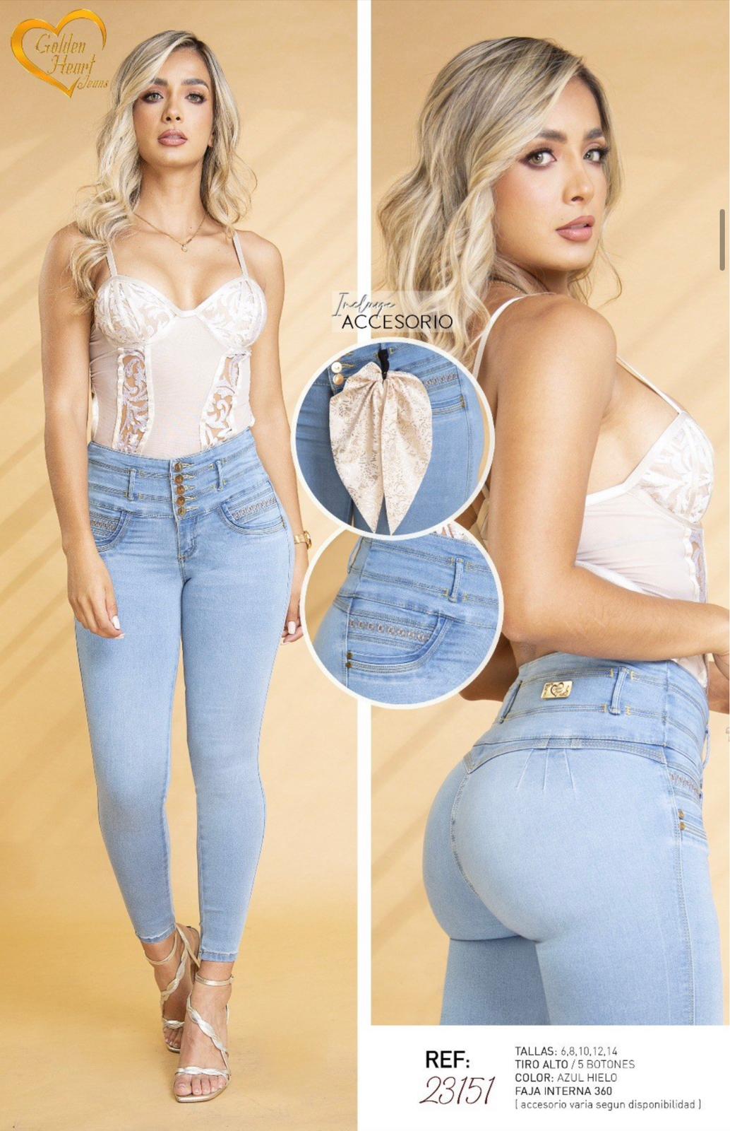 Serenella's Colombian Jeans Levantacola – MODACOLOMBIANAUSA