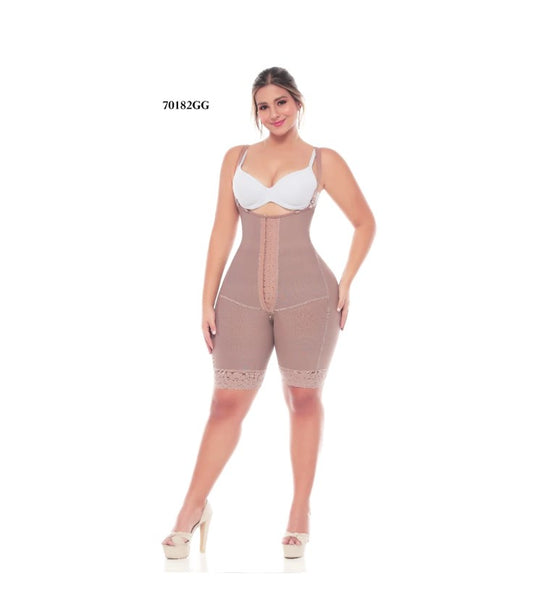 Moda Colombiana 7817 Blusa Fajas Colombianas Ab Control - Blusa para mujer,  talla única