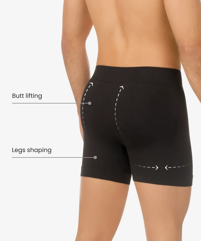 Seamless Butt-Lifter Control Boxer