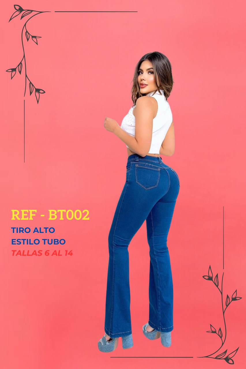 BT002 BUTT-LIFTING COLOMBIAN JEANS